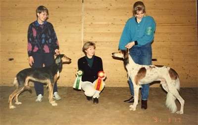 Kashmanis Nemesis on left BOS Enk&ouml;ping 1991